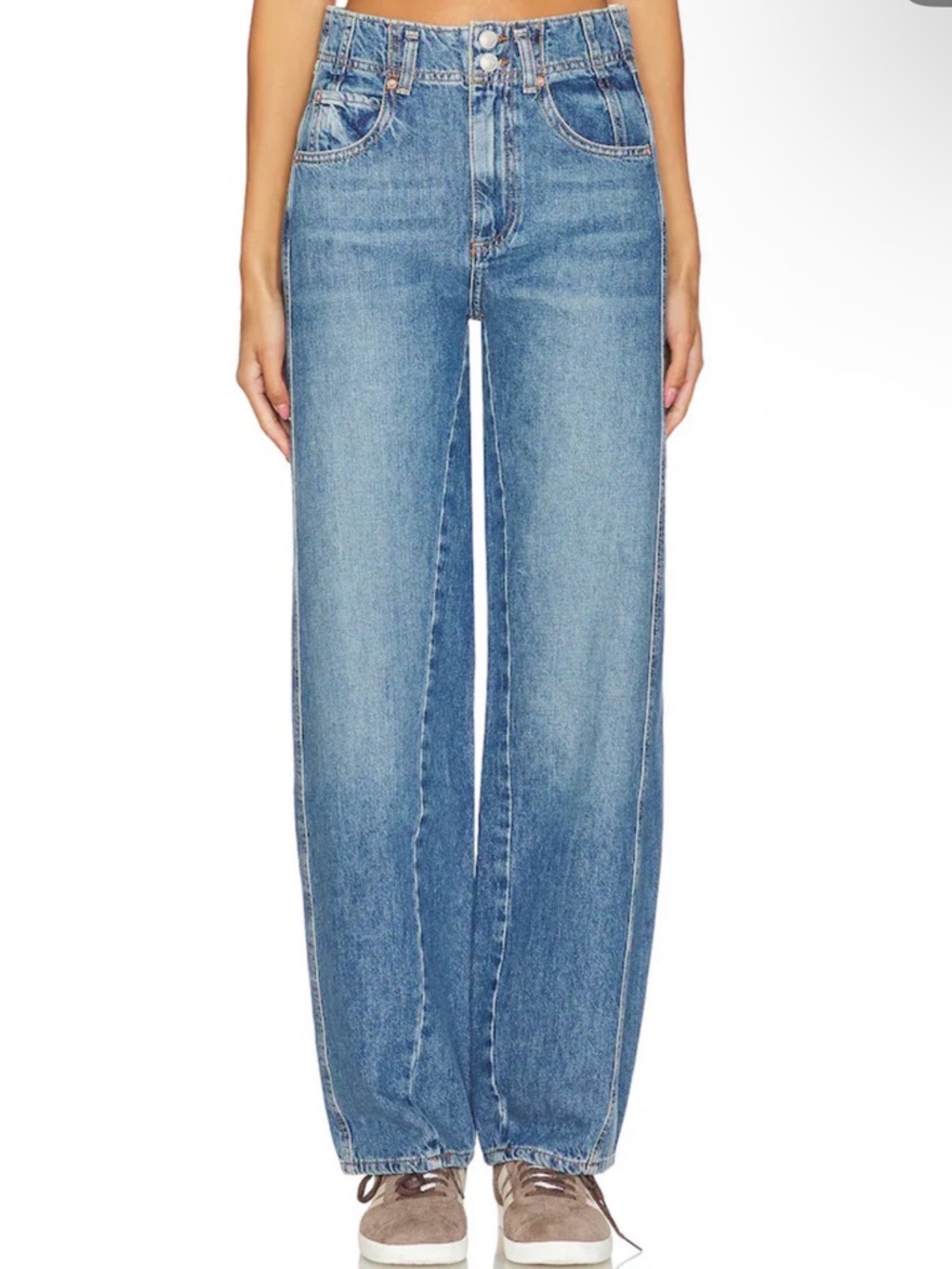 We The Free Aster Straight Leg Jeans in Swarm: Size 30